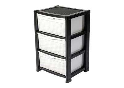 Gaveteiro Rattan c/3 Gavetas